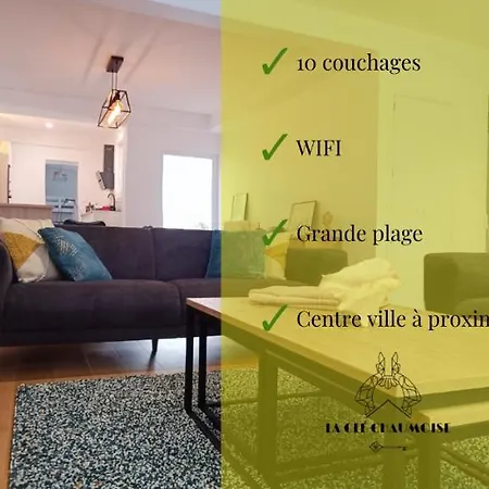 Feriehus La Tribu I Maison Sablaise 10 Pers I 200m Grande